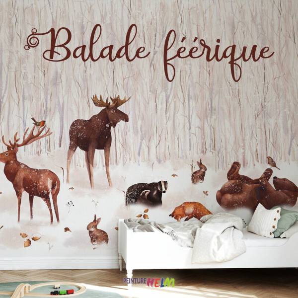 Créez une chambre féérique avec notre papier peint forêt magique à Strasbourg